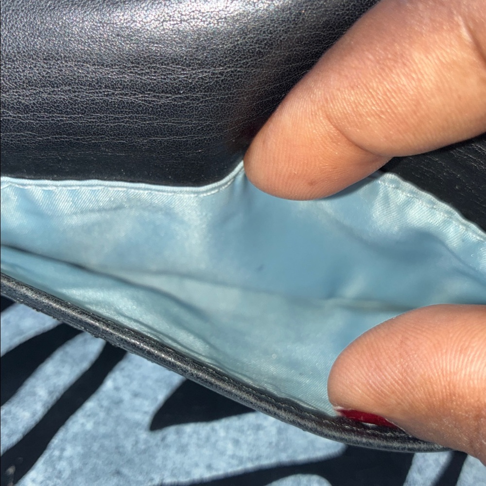 Coach Black Leather Folded Wallet - Picture 7 of 17